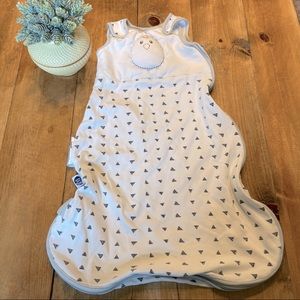 Nested Bean Zen Sack Classic in This Way N That Way White